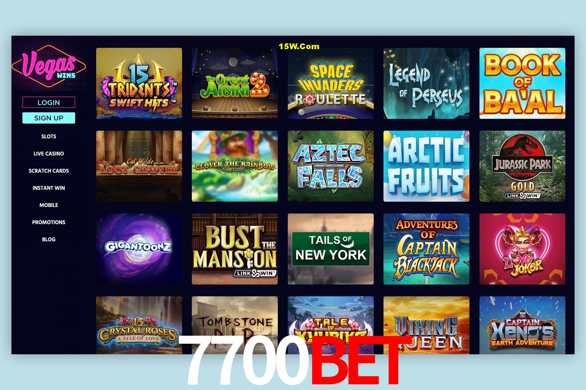 Slot Games 7700Bet